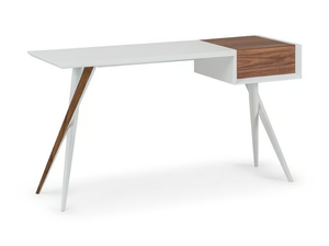 BATIK - Rectangular wooden writing desk _ Cattelan Italia